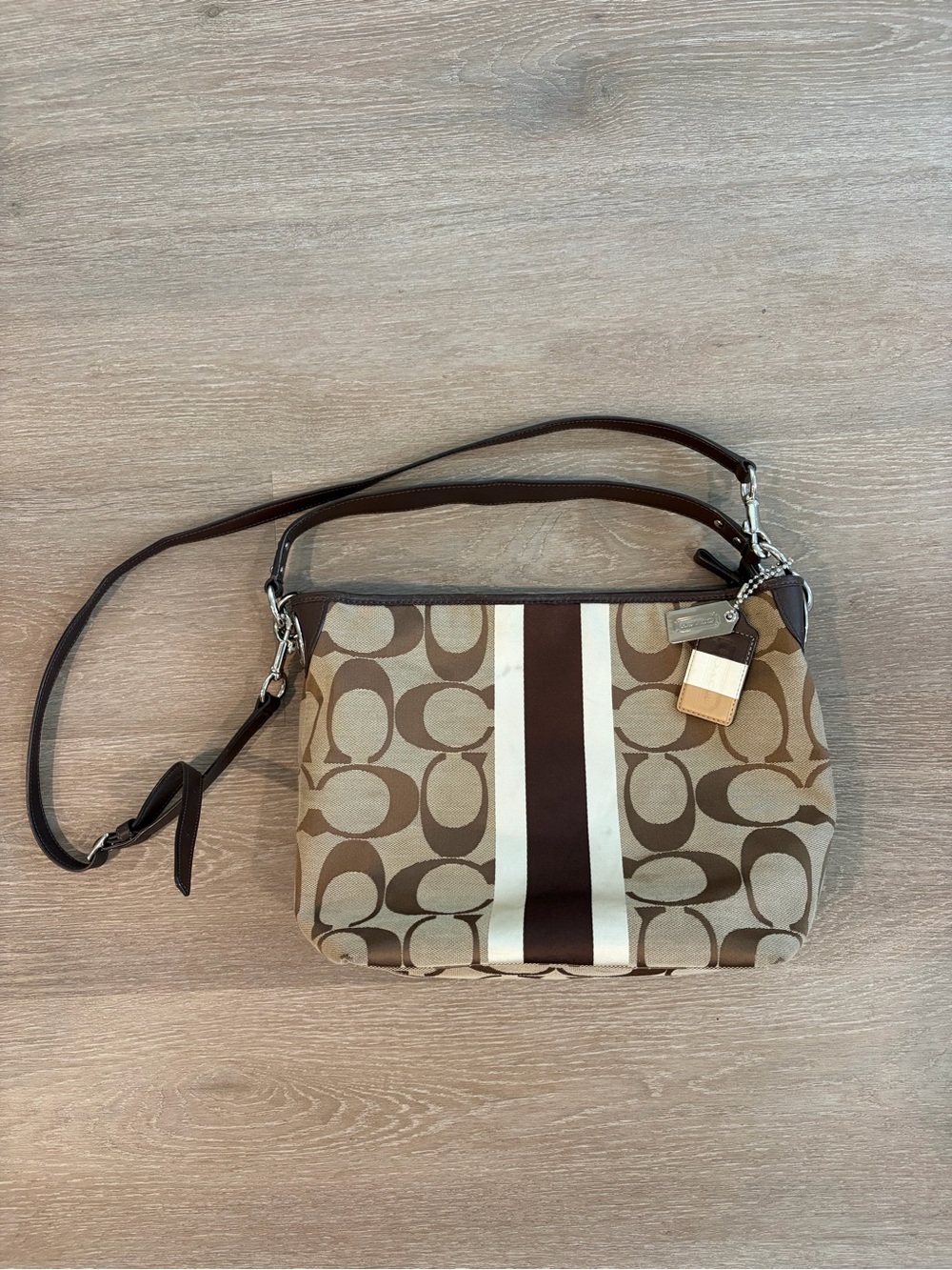 Coach Signature Canvas Crossbody Bag